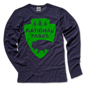 National Parks Logo Kid's Long Sleeve Tee