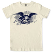 American Eagle (E Pluribus Unum) Men's T-Shirt in Cream