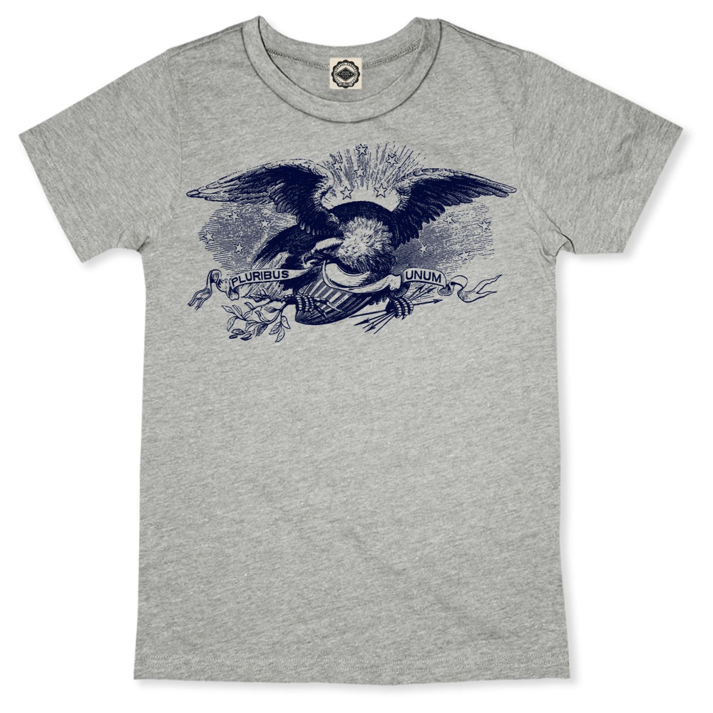 American Eagle (E Pluribus Unum) Men's T-Shirt in Grey