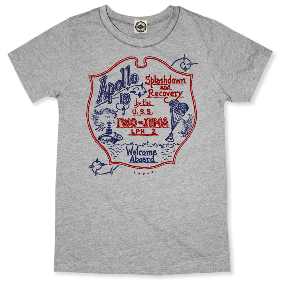 NASA Apollo 13 Splashdown Men's T-Shirt in Grey