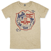 NASA Apollo 13 Splashdown Men's T-Shirt in Heather Tan