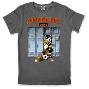 Classic HP Athletic Dept. Lockers Infant T-Shirt in Charcoal