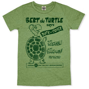 Bert The Turtle "Duck & Cover" Men's Tee