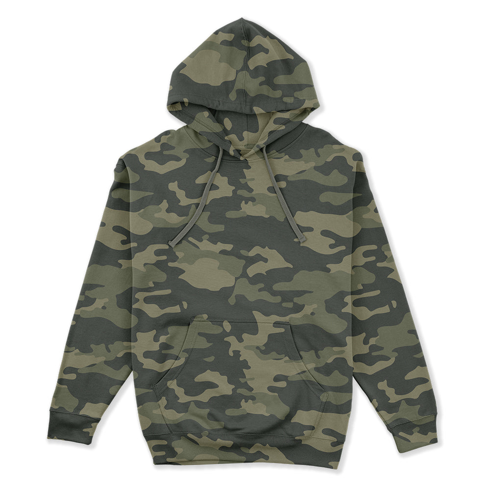 Unisex Go-To Hoodie (Camouflage) in Army Camo