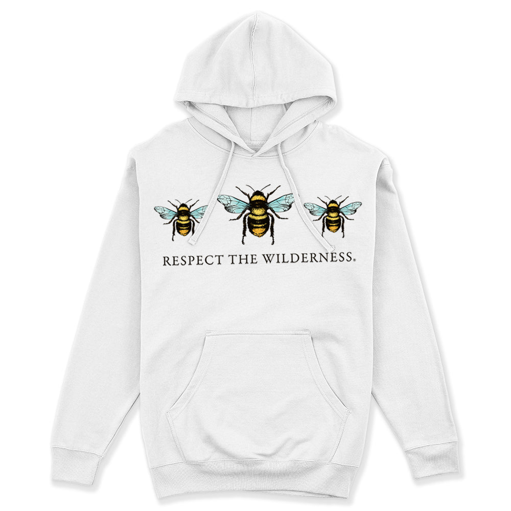 Respect The Wilderness Bees Unisex Hoodie
