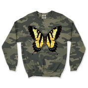 Respect The Wilderness Butterfly Unisex Crew Sweatshirt