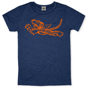 Flying Tigers Men's T-Shirt in Heather Navy