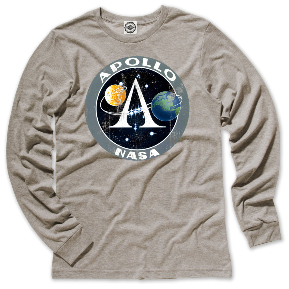 NASA Vintage Apollo Insignia Men's Long Sleeve Tee
