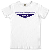 NASA/NACA (National Advisory CommitT-Shirt For Aeronautics) Logo Men's T-Shirt in White