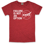 NASA Failure Is Not An Option Toddler T-Shirt in Heather Red