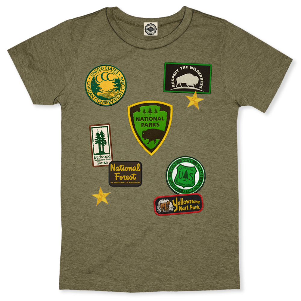 National Parks Patches Unisex Tee – Hank Player