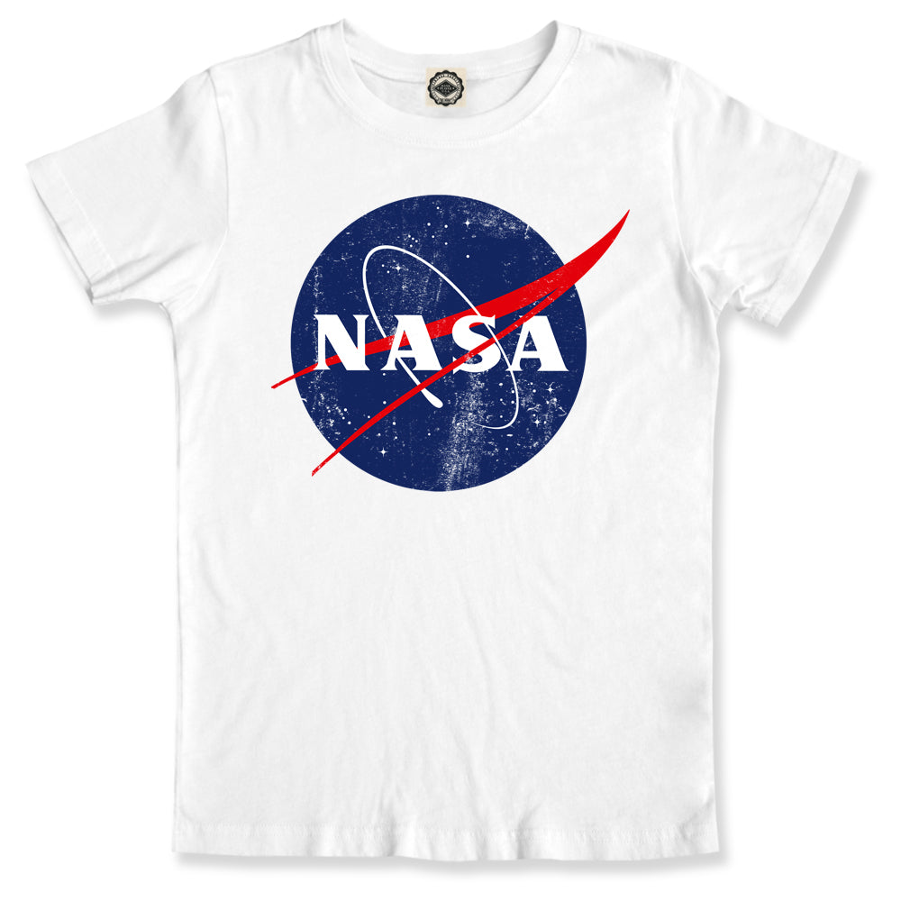 Official NASA Logo Men's T-Shirt in White