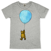 Winnie-The-Pooh With Balloon Infant T-Shirt in Grey