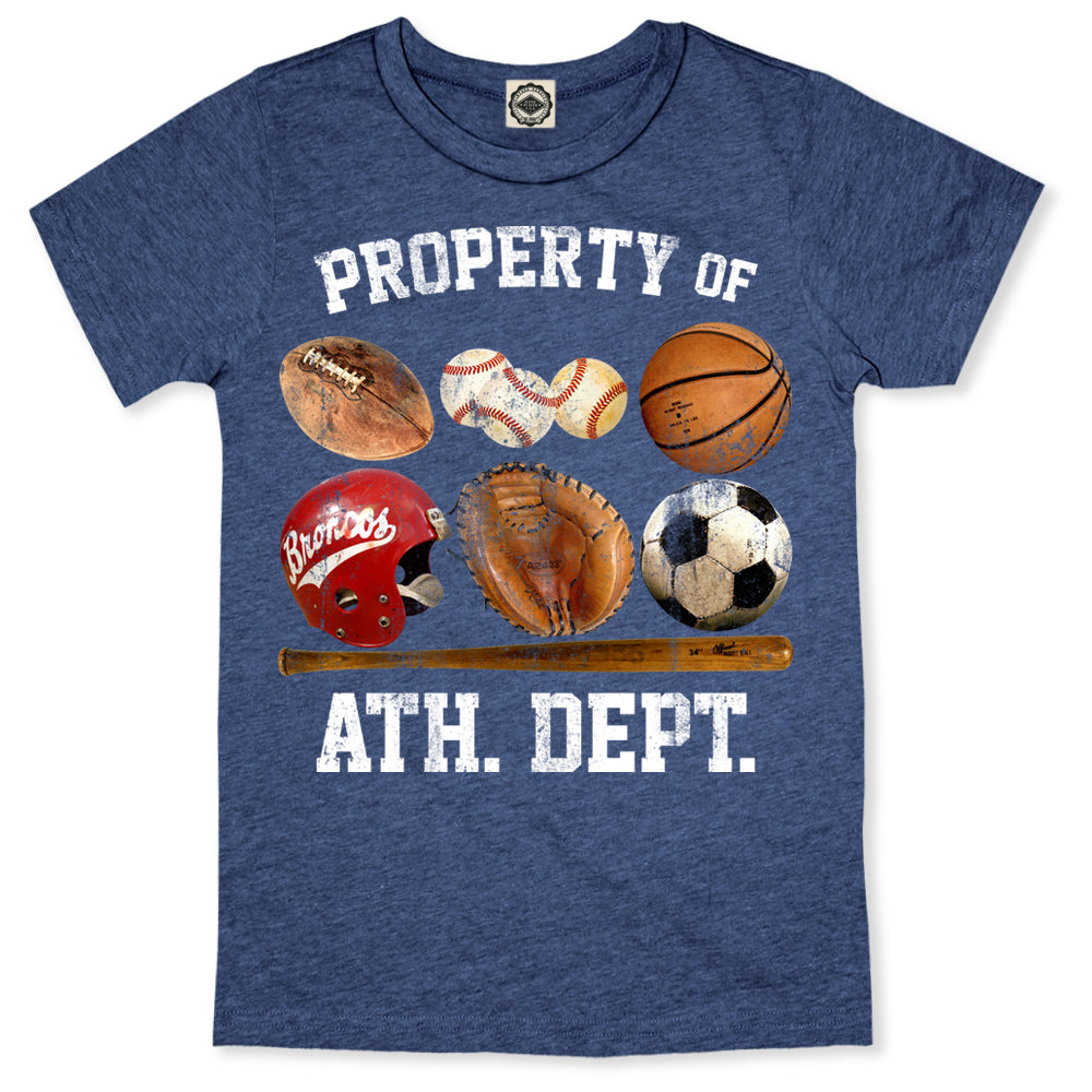 Vintage HP Property Of Phys. Ed. Multi Sport Toddler Tee