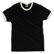 Go-To Men's Ringer T-Shirt in Black