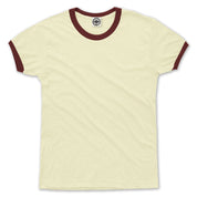 Go-To Men's Ringer T-Shirt in Cream
