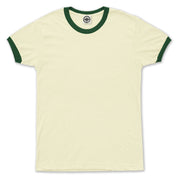 Go-To Men's Ringer T-Shirt in Cream