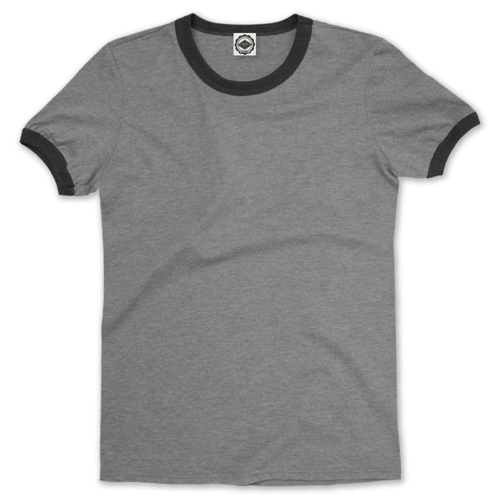 Go-To Men's Ringer T-Shirt in Black