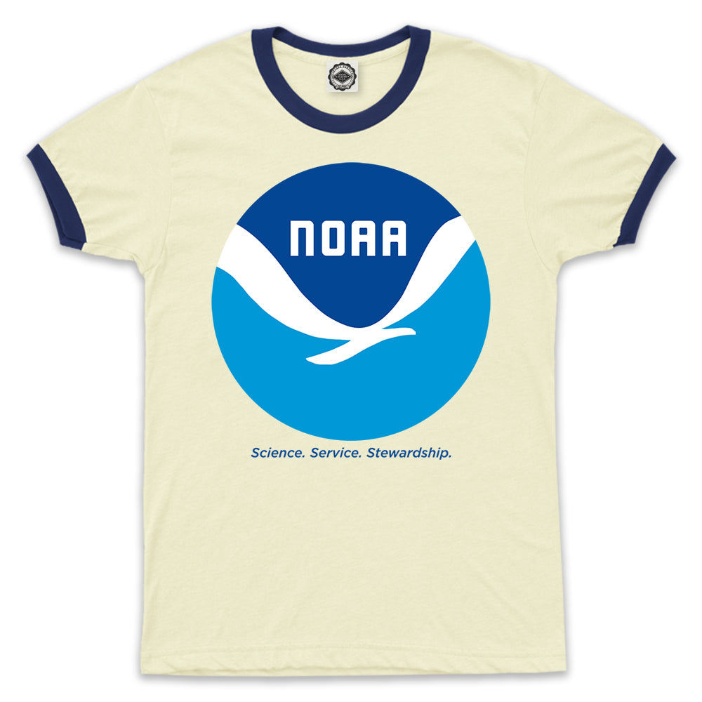 NOAA (Science Service Stewardship) Men's Ringer Tee