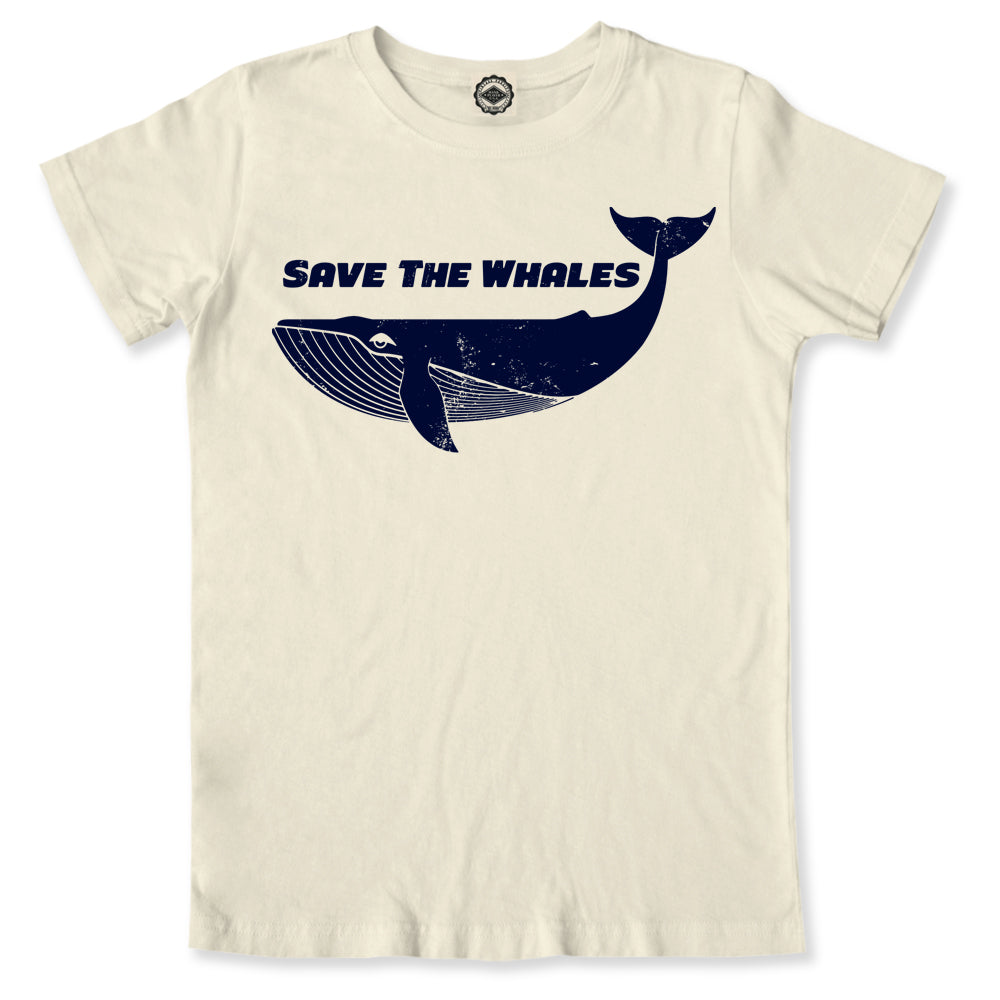 Save The Whales Women's Boyfriend Tee
