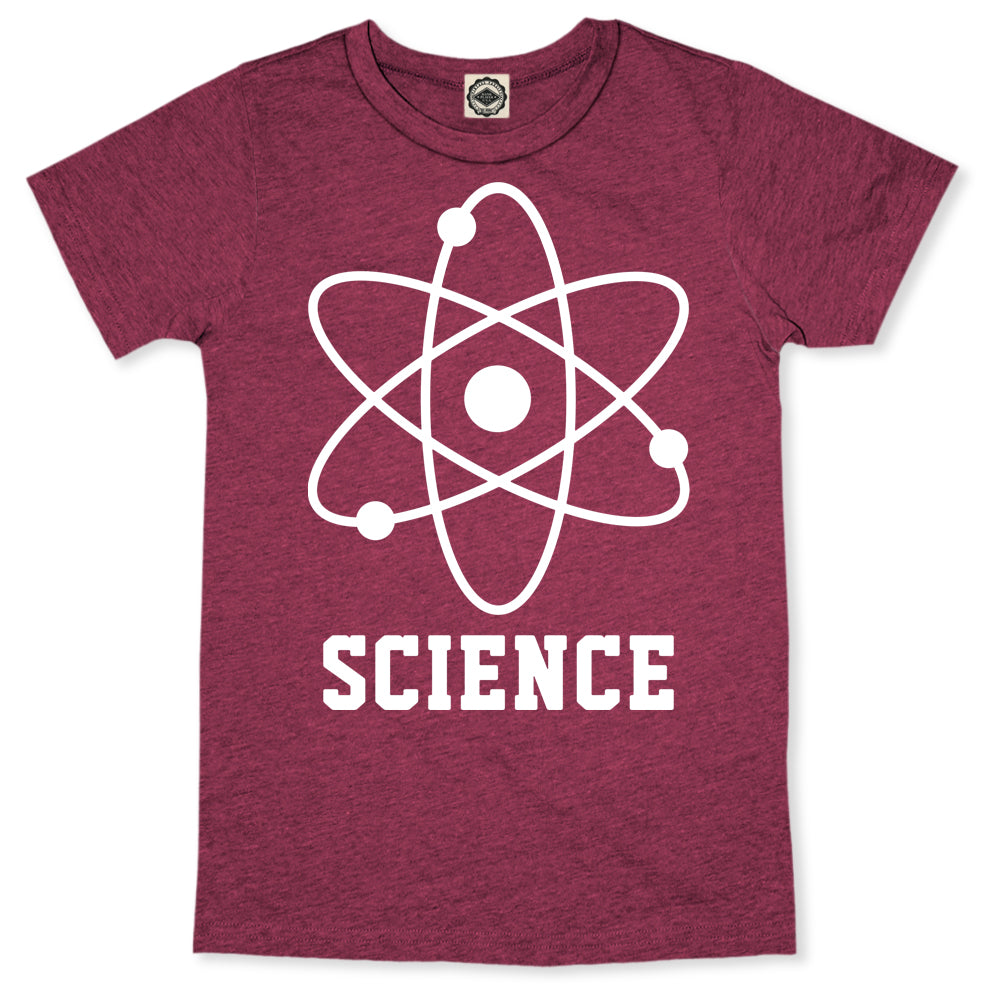 Science Logo Men's T-Shirt in Heather Maroon
