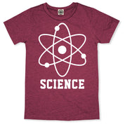 Science Logo Men's T-Shirt in Heather Maroon
