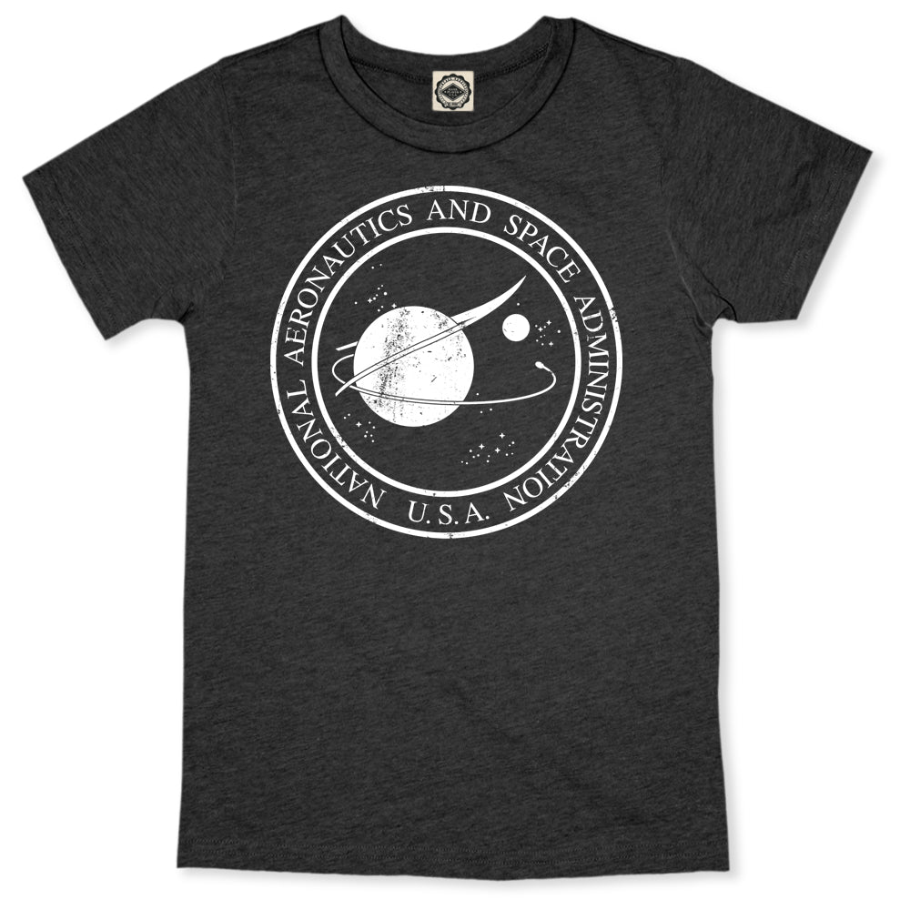 Original NASA Seal Infant T-Shirt in Charcoal