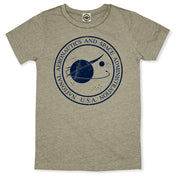 Original NASA Seal Men's T-Shirt in Heather Stone