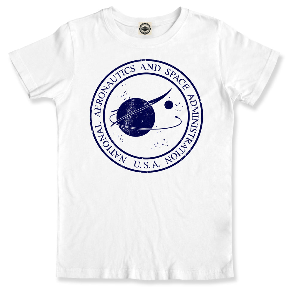 Original NASA Seal Infant T-Shirt in White
