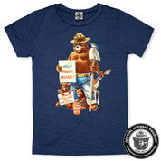 Smokey Bear "Friends Don't Play With Matches" Toddler Tee
