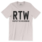 RTW (Respect The Wilderness) Brush Logo Unisex Tee