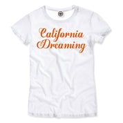 California Dreaming Women's T-Shirt in White