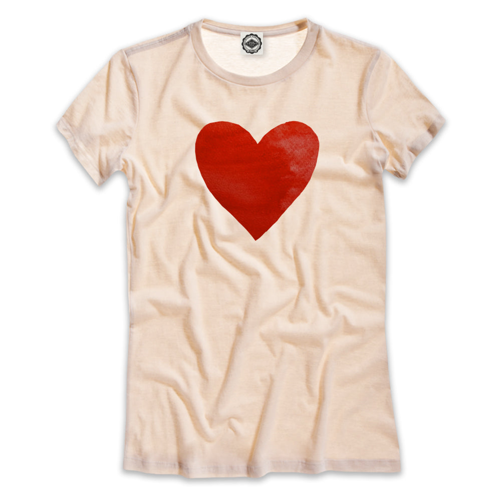 Vintage Heart Women's Tee – Hank Player