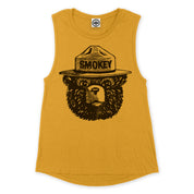 Official Smokey Bear Women's Muscle Tee