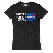 NASA For The Benefit Of All Women's Tee