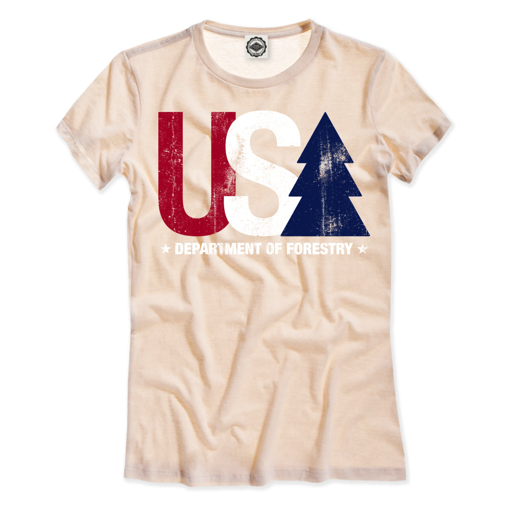 USA Department Of Forestry Women's Tee