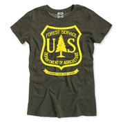 USDA Forest Service Insignia Women's T-Shirt in Army