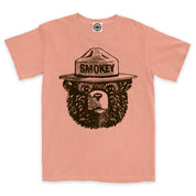 Official Smokey Bear Men's Pigment Dyed Tee