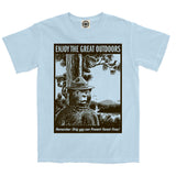Smokey Bear "Enjoy The Great Outdoors" Unisex Pigment Dyed Tee