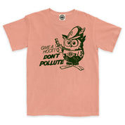 Official Woodsy Owl Men's Pigment Dyed Tee