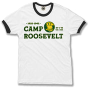 CCC (Civilian Conservation Corps) Camp Roosevelt Men's Ringer Tee