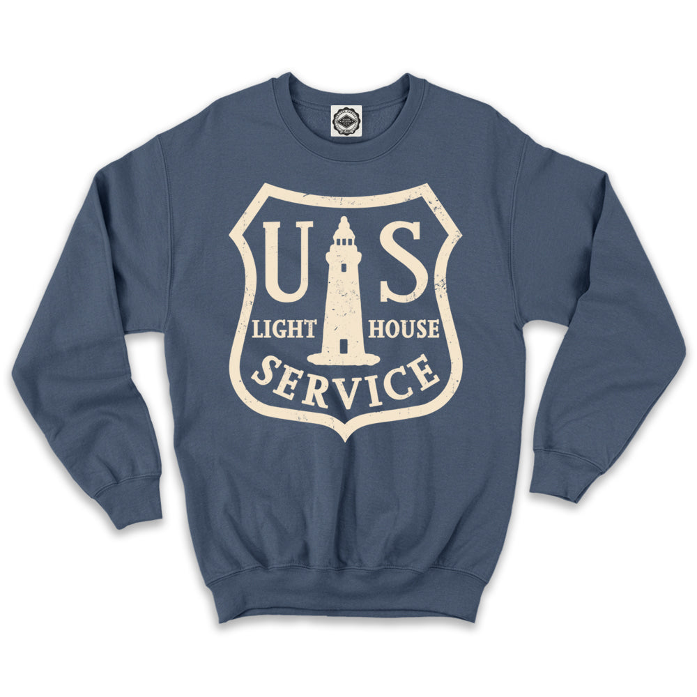 US Light House Service Unisex Crew Sweatshirt