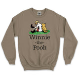 Winnie-The-Pooh & Christopher Robin Unisex Crew Sweatshirt
