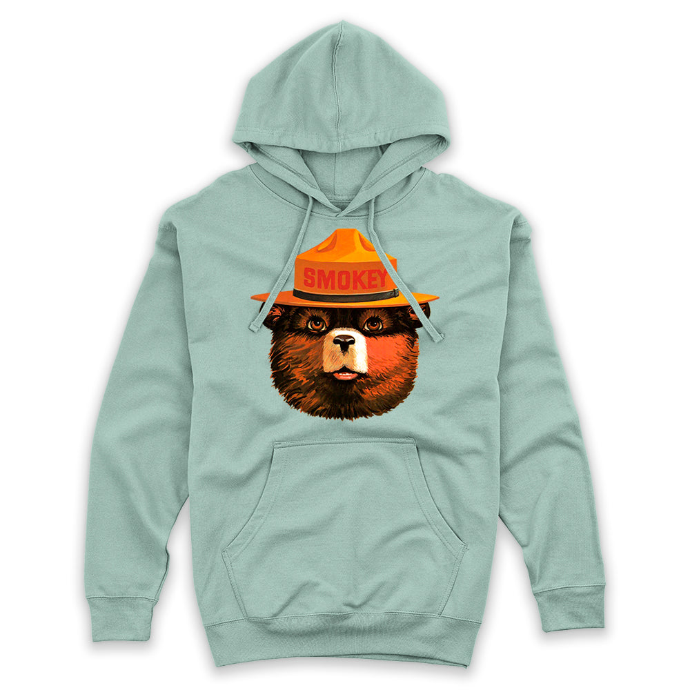 Multicolor Smokey Bear Unisex Hoodie