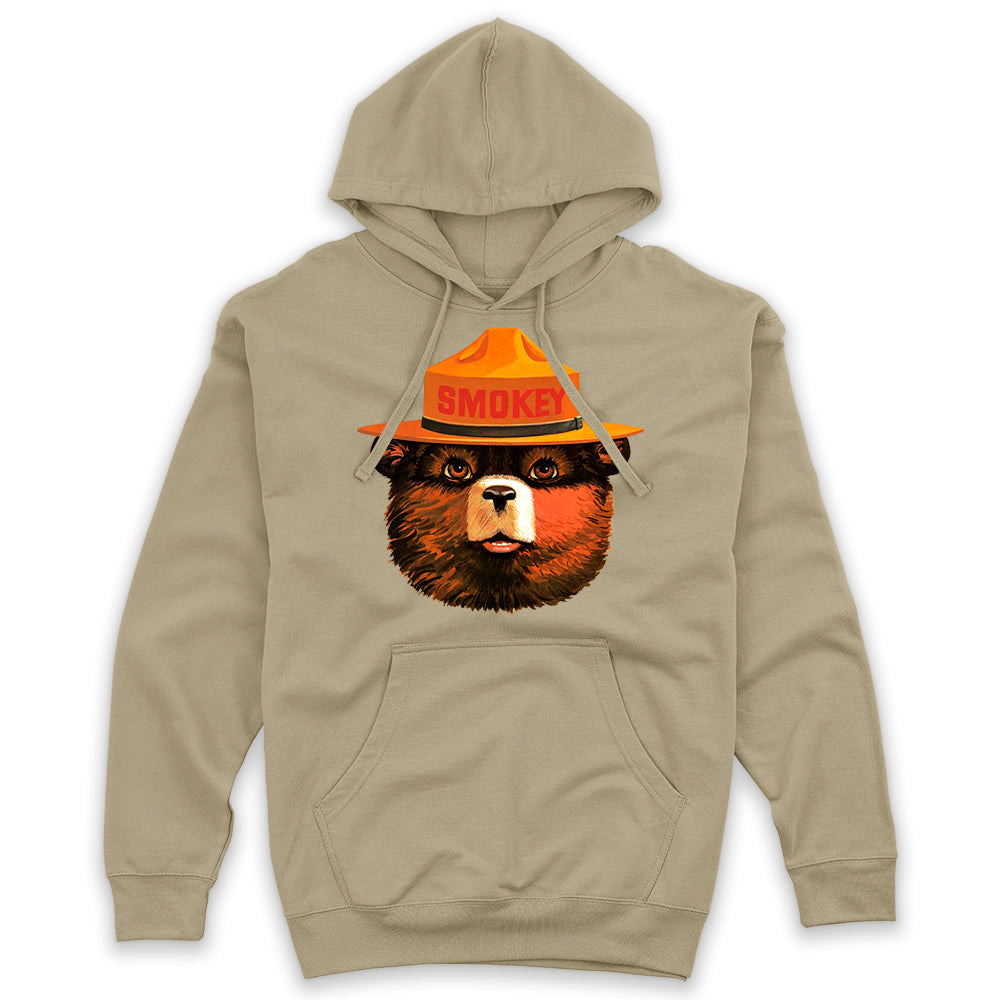 Multicolor Smokey Bear Unisex Hoodie