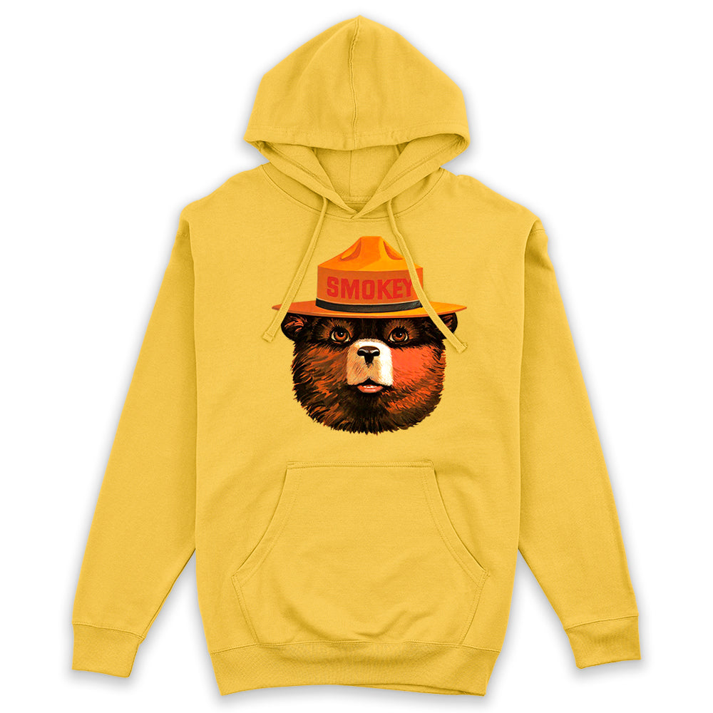 Multicolor Smokey Bear Unisex Hoodie