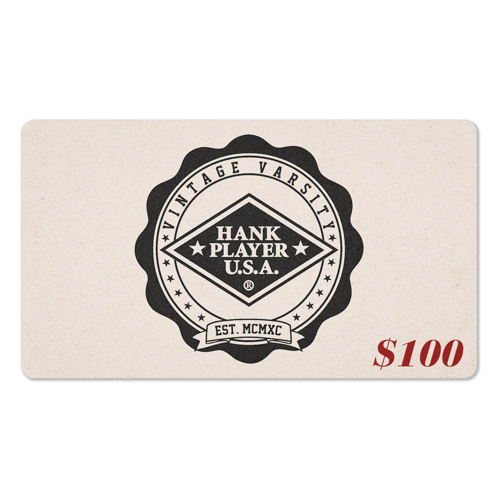 Hank Player Gift Card