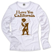 I Love You California Toddler Long Sleeve Tee