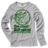 Woodsy Owl "Join Woodsy's Campaign" Toddler Long Sleeve Tee
