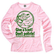 Woodsy Owl "Join Woodsy's Campaign" Toddler Long Sleeve Tee
